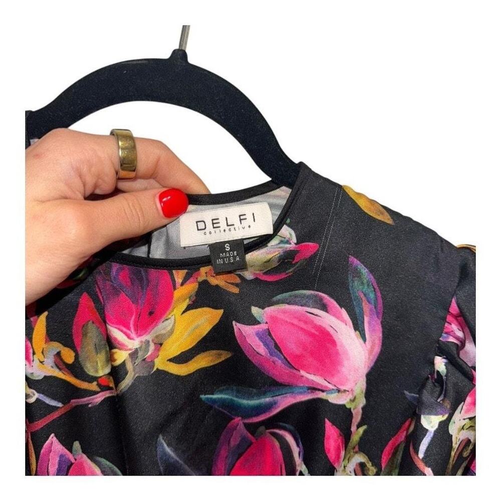 DELFI Mini Dress Floral - Picture 3 of 3